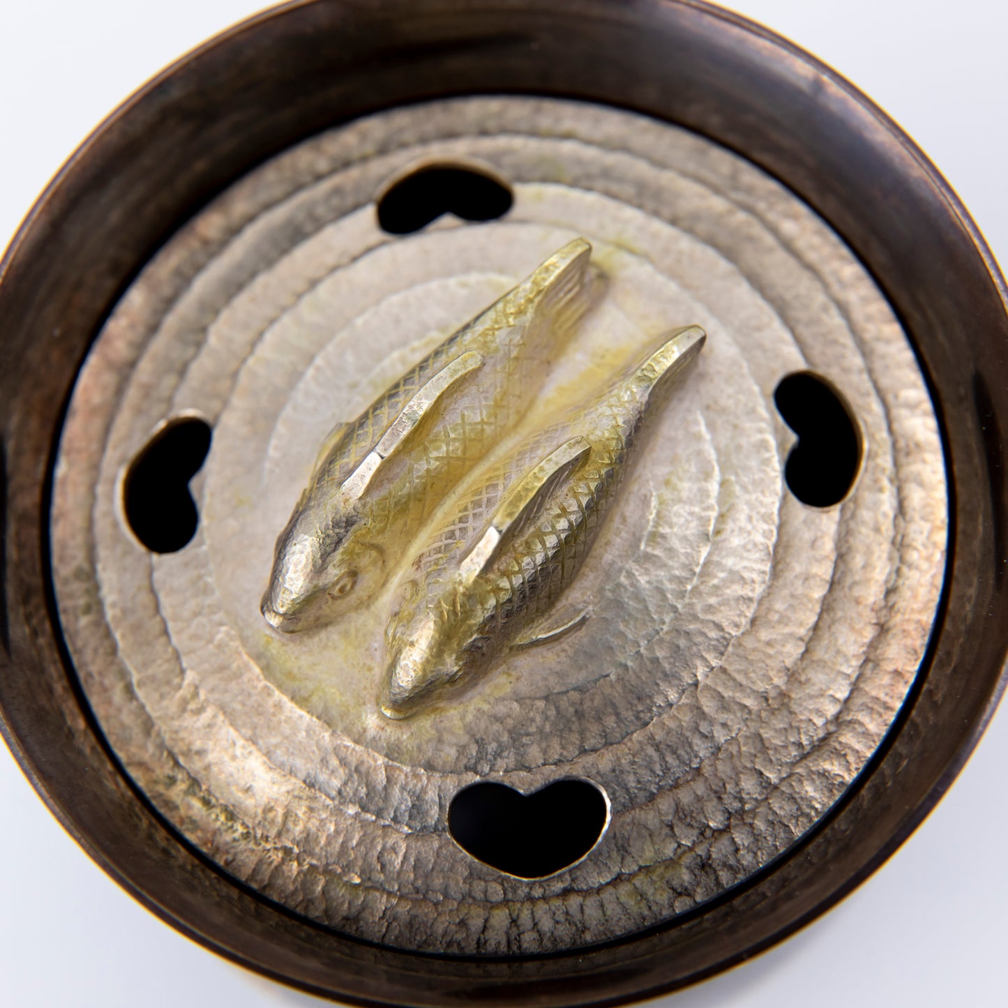 双魚文香炉