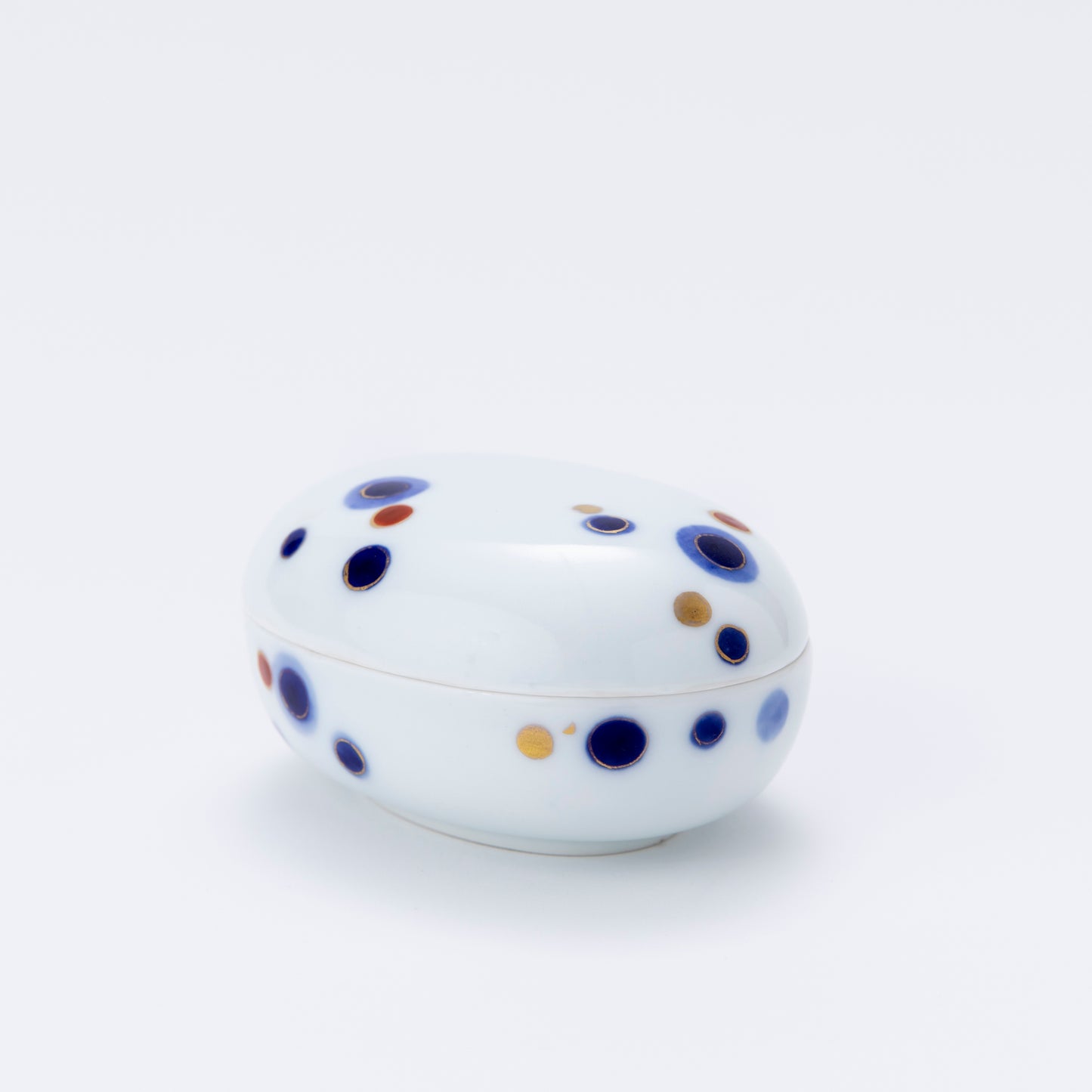 源六焼 蓋物